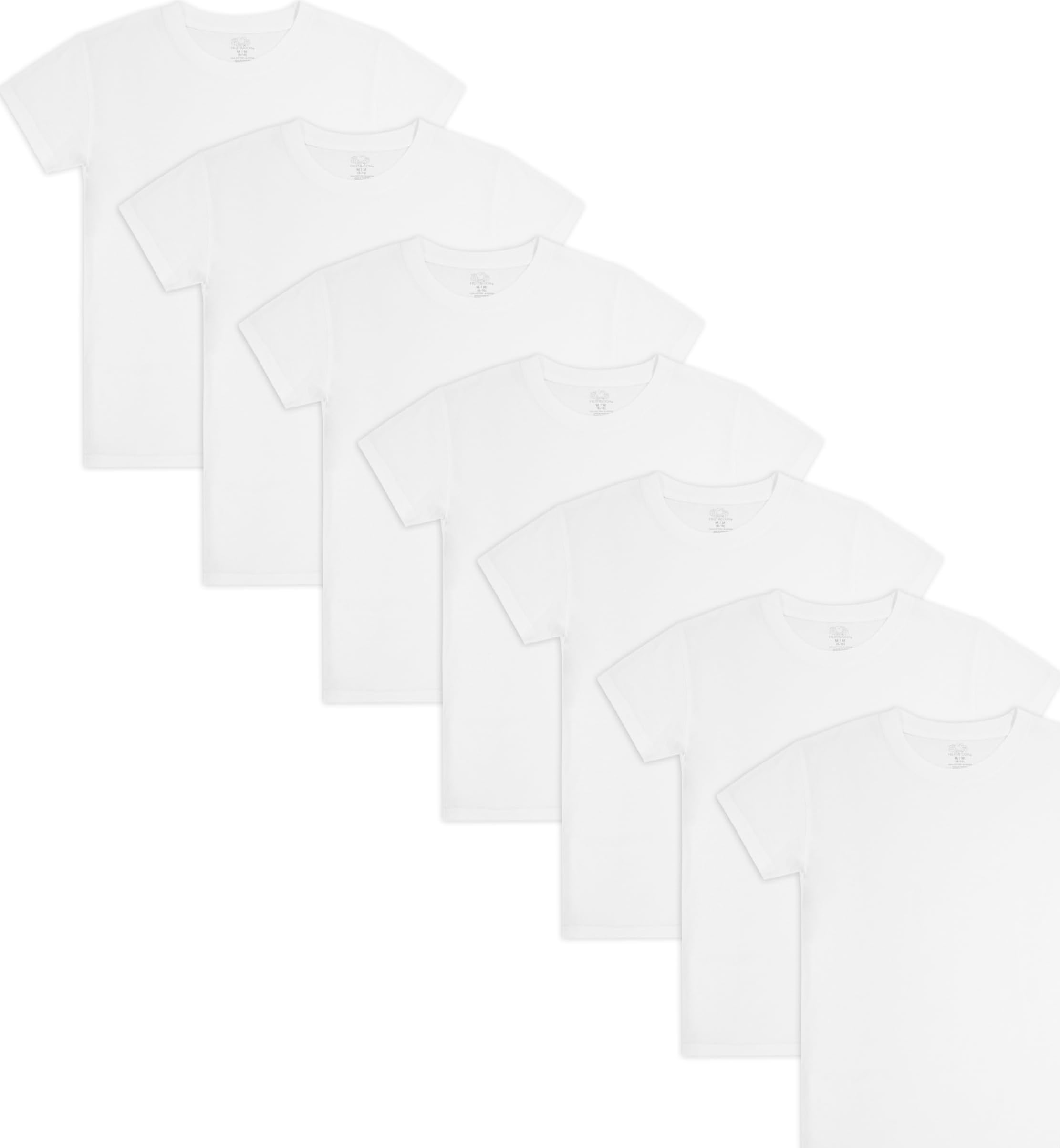 Fruit of The Loom Boys' Eversoft Cotton Undershirts, T Shirts & Tank Tops