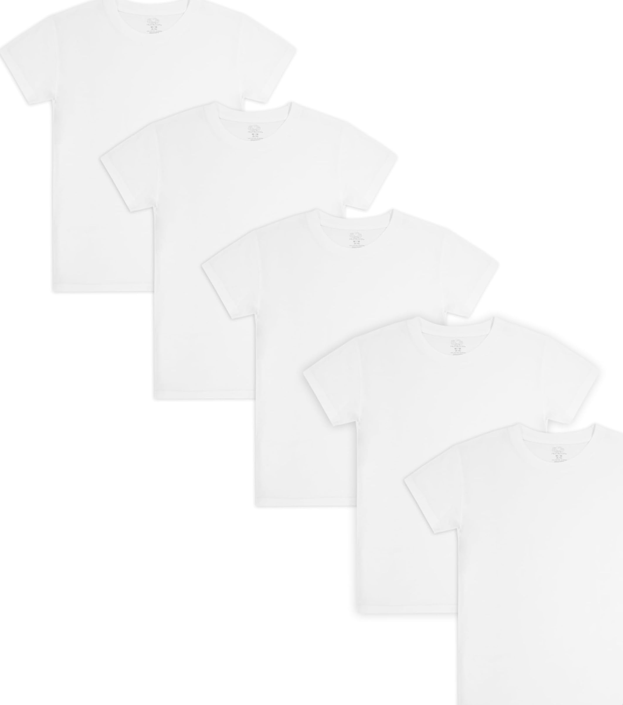 Fruit of The Loom Boys' Eversoft Cotton Undershirts, T Shirts & Tank Tops