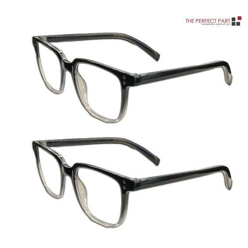 2 PK Unisex Blue Light Blocking Reading Glasses Computer Readers For