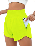BMJL 2.5" Athletic Shorts for Women Comfy High Waisted Short with Pocket