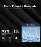 BAMBOO COOL Ultra Soft & breathable Mens Underwear Boxer Briefs Pack | Natural Bamboo Fabric‌,No Ride Up,Softer&Cooler than Cotton,Lightweight&breathable,Daily Wear,Outdoor