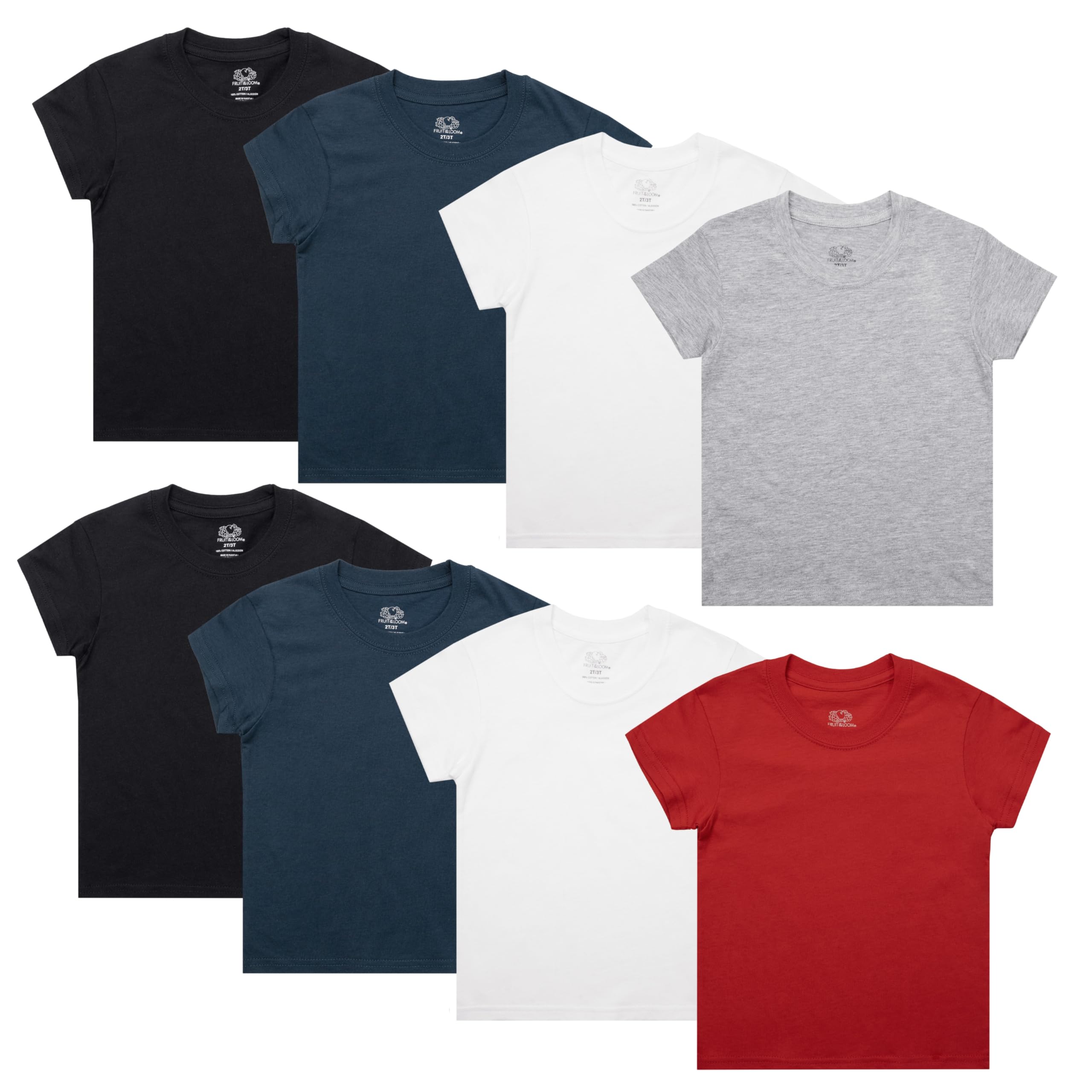 Fruit of The Loom Boys' Eversoft Cotton Undershirts, T Shirts & Tank Tops