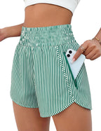 BMJL 2.5" Athletic Shorts for Women Comfy High Waisted Short with Pocket