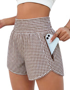 BMJL 2.5" Athletic Shorts for Women Comfy High Waisted Short with Pocket