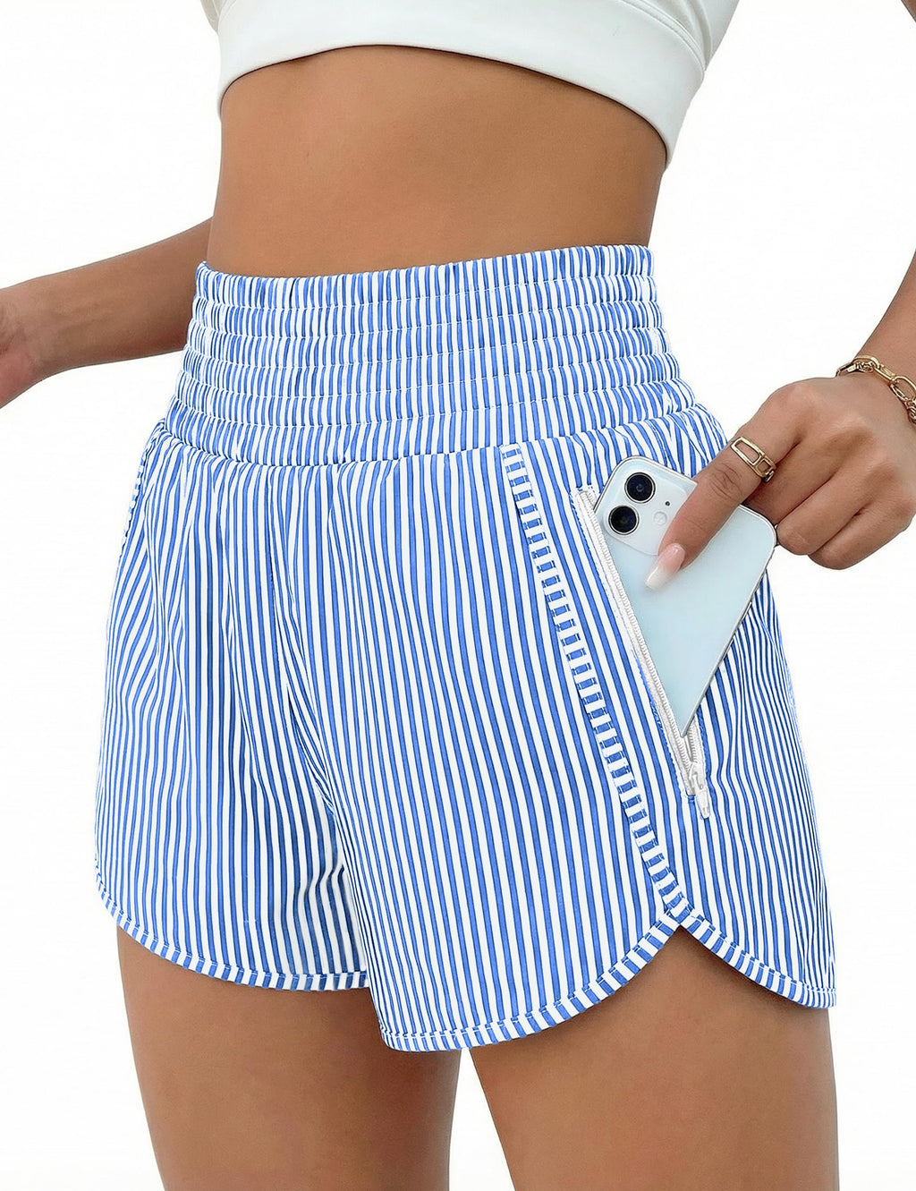 BMJL 2.5" Athletic Shorts for Women Comfy High Waisted Short with Pocket