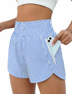 BMJL 2.5" Athletic Shorts for Women Comfy High Waisted Short with Pocket