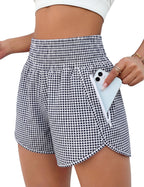 BMJL 2.5" Athletic Shorts for Women Comfy High Waisted Short with Pocket