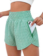 BMJL 2.5" Athletic Shorts for Women Comfy High Waisted Short with Pocket